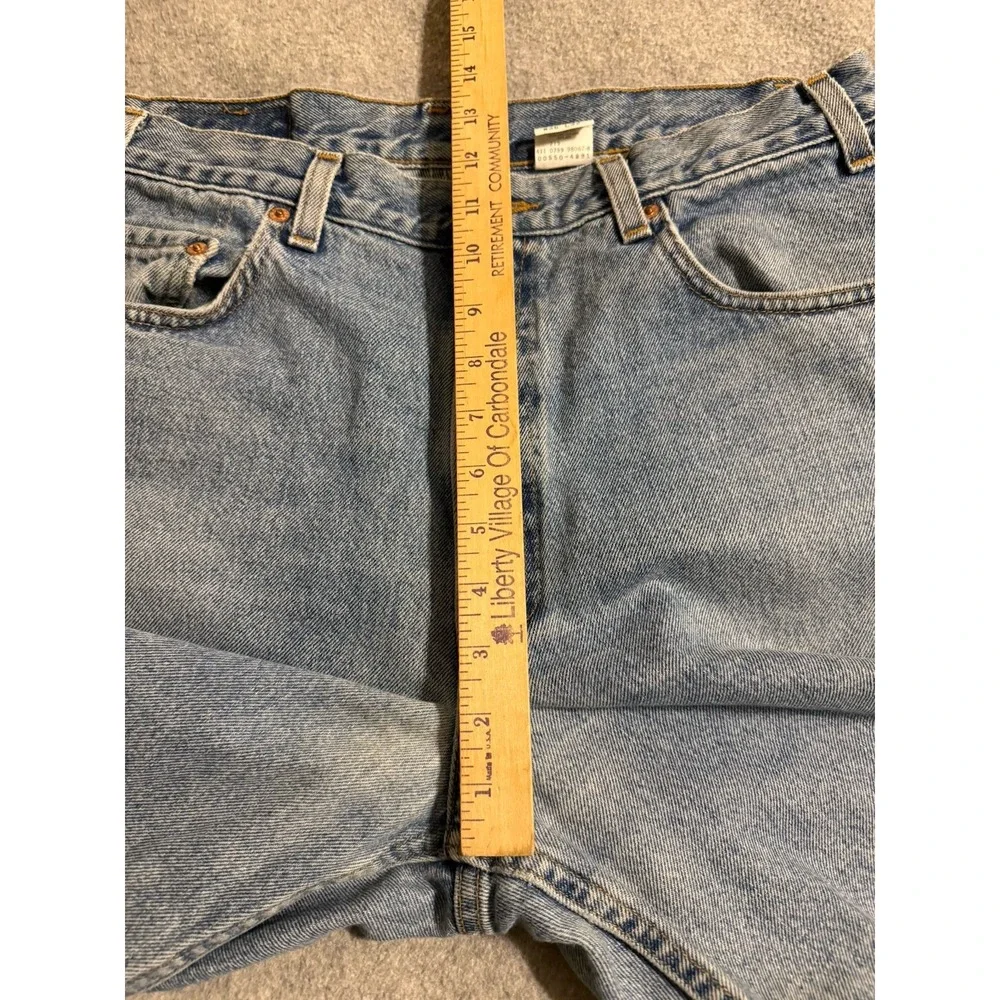 Vintage Levi's 550 Men's 36x32 Straight Leg Relaxed Fit Jeans Denim Y2K 90's